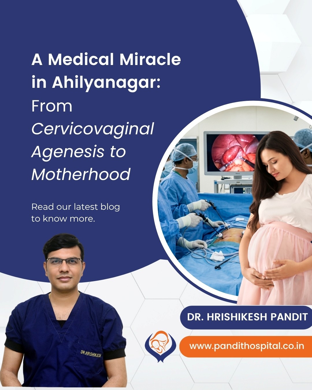 Cervicovaginal Agenesis Treated with 3D Laparoscopy in India